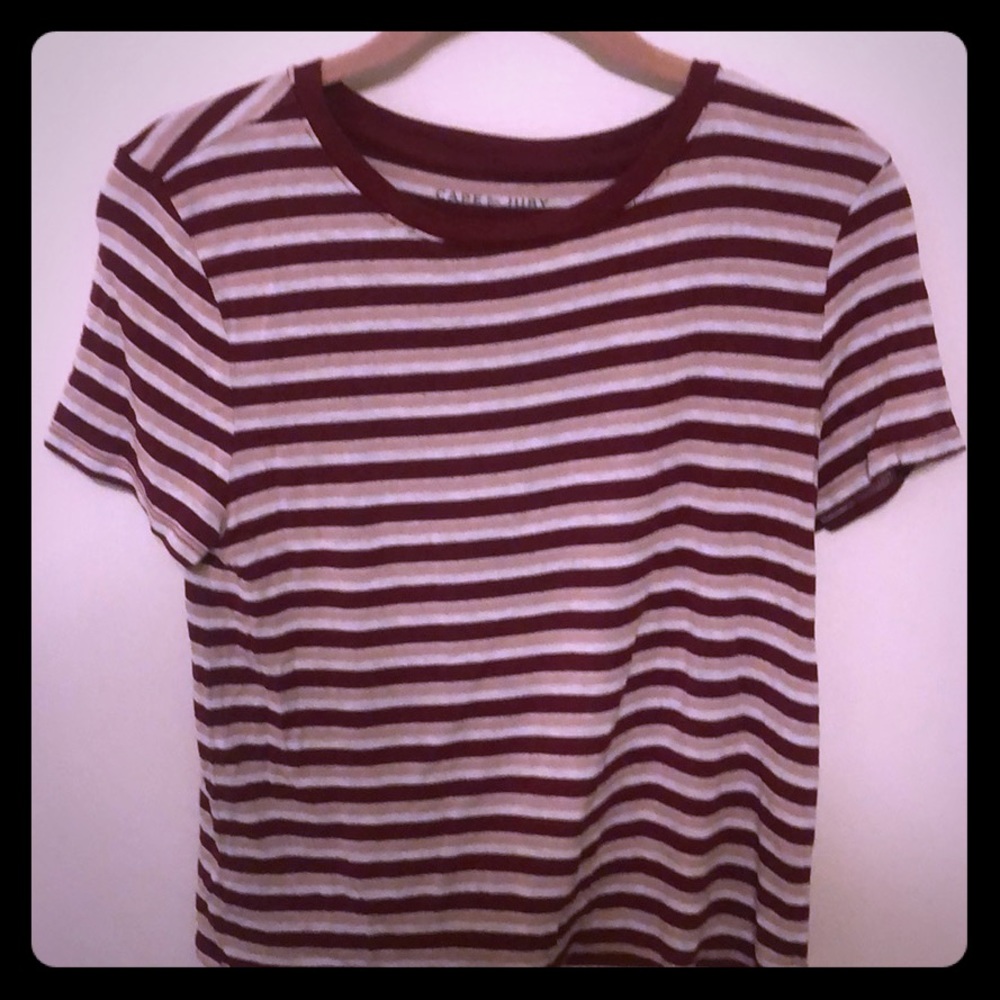 Women’s medium striped T-shirt